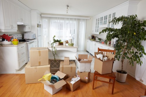 Secure transportation of belongings in Belgravia