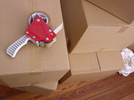 Chelsea removal team packing household items